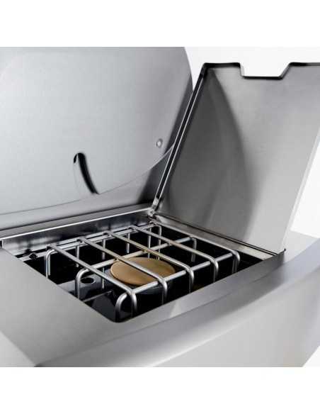 Barbecue a gas Weber Genesis II LX S-240 GBS vista fornello laterale