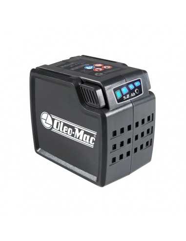 Oleo-Mac Rasaerba Gi 44 P con Batteria Bi 5,0M e Caricatore CRG Oleo-Mac Rasaerba Gi 44 P con Batteria Bi 5,0M e Caricatore CRG