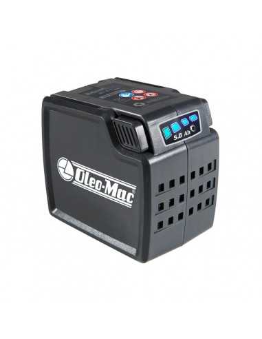 Oleo-Mac Rasaerba Gi 48 P con Batteria Bi 5,0M e Caricatore CRG
