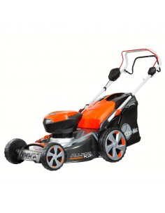 Oleo-Mac Rasaerba Gi 48 T con due Batterie Bi 5,0M e Caricatore CRG 2