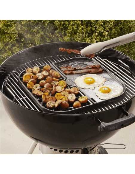 Weber Accessorio Griglia e Piastra Gourmet BBQ System 8858
