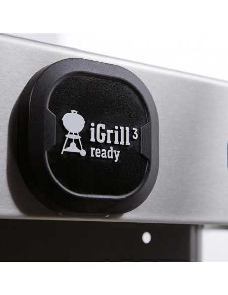 Barbecue a gas Weber Genesis II LX S 340 GBS INOX ingrandimento predisposizione per igrill3