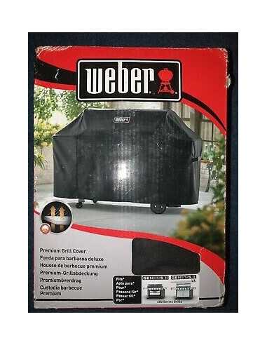 Weber Custodia Premium per Barbecue a gas Genesis II a 6 bruciatori 7136