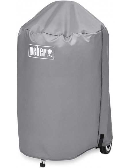 Custodia per Barbecue Weber a carbone d.47 vista frontale applicata su barbecue