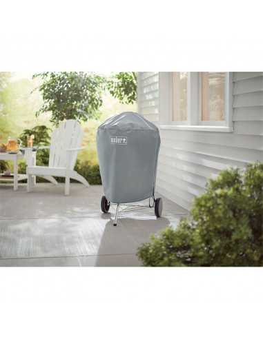 Custodia per barbecue Weber a carbone 57 cm vista  angolata  Custodia per barbecue Weber a carbone 57 cm vista  angolata