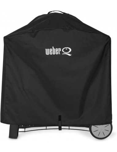 Weber Custodia DeLuxe in Vinile per Barbecue Serie Q 300/320/3000/3200 7184