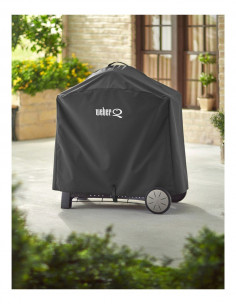 Weber Custodia DeLuxe in Vinile per Barbecue Serie Q 300/320/3000/3200 7184 2