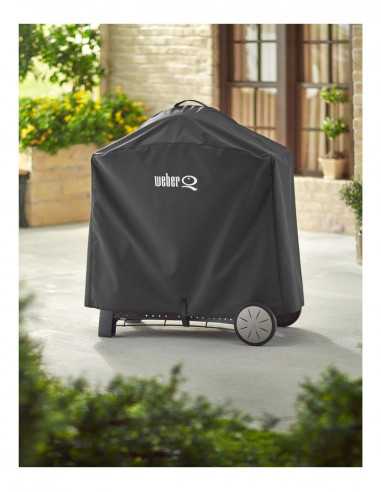 Weber Custodia DeLuxe in Vinile per Barbecue Serie Q 300/320/3000/3200 7184