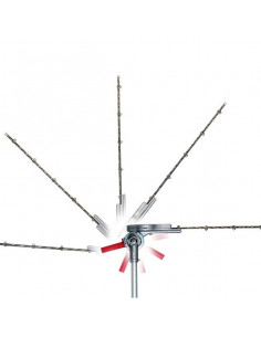 Oleo-Mac Tagliasiepi a Scoppio con Asta lunga Estensibile fino a 2,4 mt BC 241 HL 2