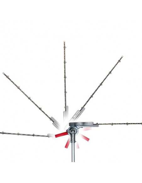 Oleo-Mac Tagliasiepi a Scoppio con Asta lunga Estensibile fino a 2,4 mt BC 241 HL