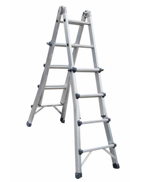 Scala professionale in alluminio Frigerio 1970/16  posizione cavalletto