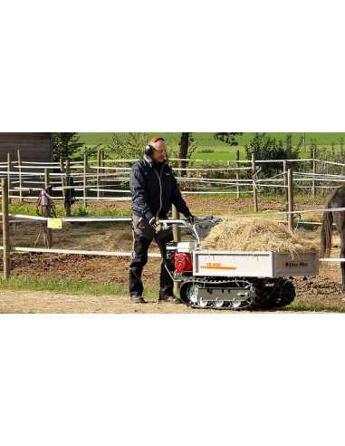 Oleo-Mac Carrello Cingolato CR 450 Motore Honda GX 160 OHV Portata 450 Kg