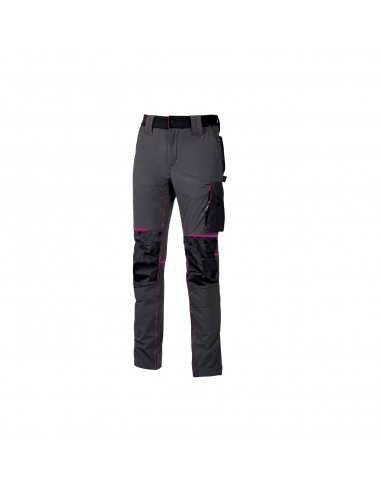 Pantaloni da lavoro U-Power ATOM LADY Fucsia