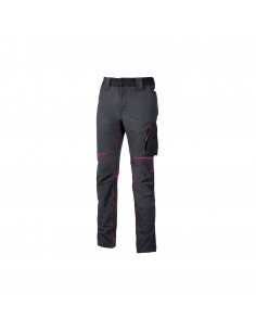 Pantaloni da lavoro U-Power WORLD LADY Grey Fucsia