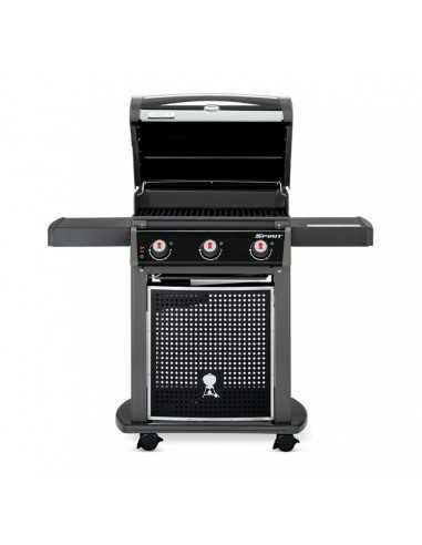 Barbecue a gas Weber Spirit E-310 classic vista con coperchio aperto