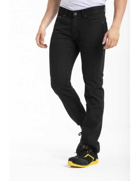 Pantaloni da lavoro Rica Lewis Workwear Jeans Fibreflex® Straight Nero WORK9