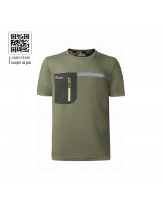 T-Shirt da lavoro U-Power CHRISTAL Burnt Olive