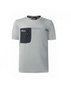 T-Shirt da lavoro U-Power CHRISTAL Lime Stone