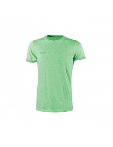 T-Shirt da lavoro U-Power FLUO Verde Fluo