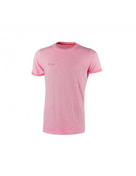 T-Shirt da lavoro U-Power FLUO Pink Fluo