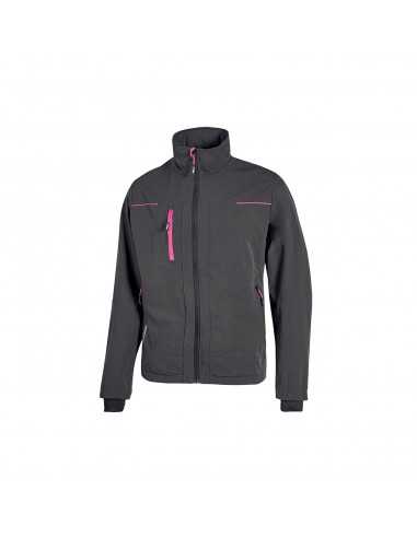 Giacca da Lavoro U-Power PLUTON LADY Grey Fucsia