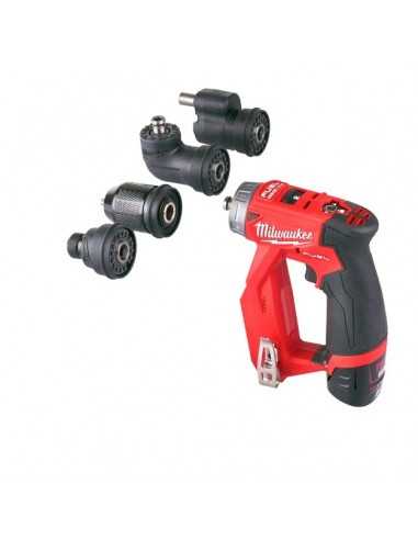 Kit Trapano Avvitatore M12™ FDDX-202X FUEL™ Kit con 4 mandrini