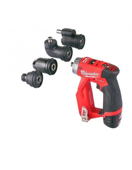 Kit Trapano Avvitatore M12™ FDDX-202X FUEL™ Kit con 4 mandrini