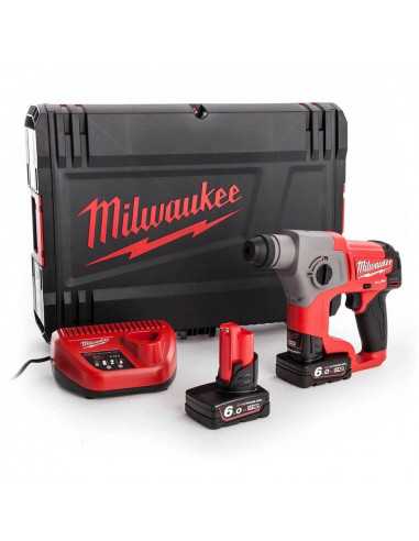 Kit Tassellatore Compatto M12™ CH-602X SDS-Plus FUEL™ Milwaukee