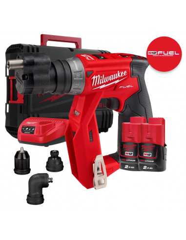 Kit Trapano Avvitatore M12™ FDDX-202X FUEL™ Kit con 4 mandrini