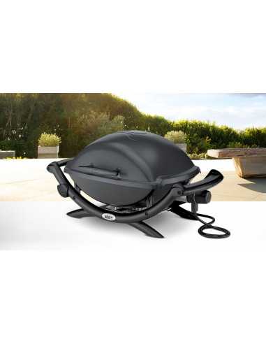 Grill elettrico Weber Q2400 foto con sfondo