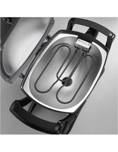 Grill elettrico Weber Q2400 visione aerea della serpentina