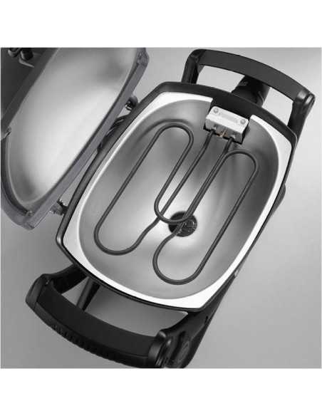 Grill elettrico Weber Q2400 visione aerea della serpentina