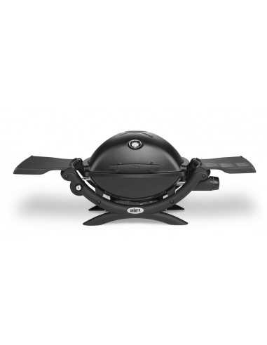 Barbecue a gas Weber Q1200, visione frontale