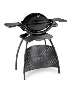 Barbecue a gas Weber 1200 con stand  visione frontale