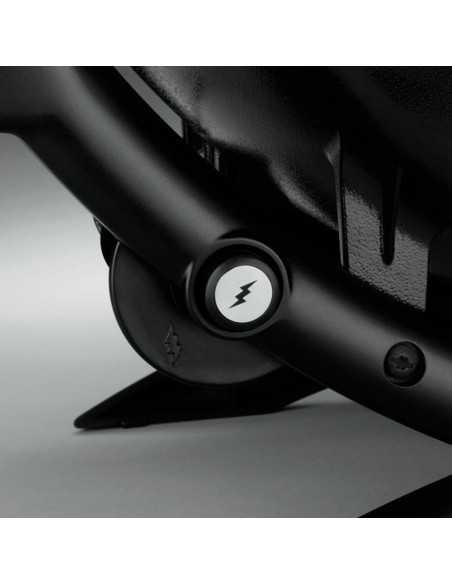 Barbecue a gas Weber Q2200 particolare del pulsante di accensione piezoelettrico