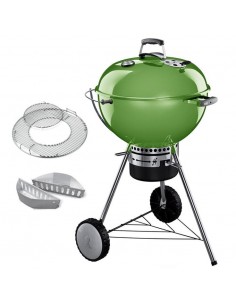 Weber Master-Touch GBS 57cm Verde vista frontale 2
