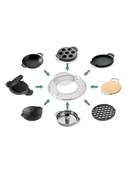 Weber Master-Touch GBS 57cm Verde accessori compatibili con griglia GBS non in dotazione