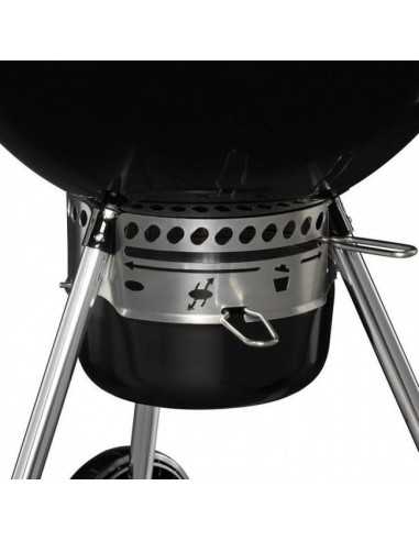 Weber Master-Touch GBS 57cm Blu particolare del cesto raccogli cenere