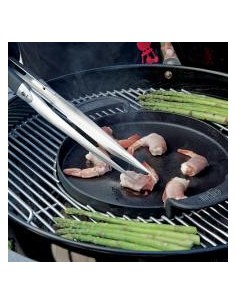 Piastra in ghisa Gourmet BBQ System Weber su sfondo bianco 2