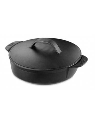 Cocotte Gourmet BBQ System Weber su sfondo bianco