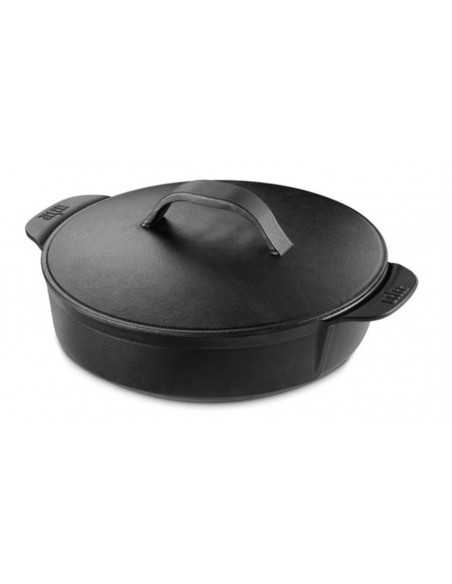 Cocotte Gourmet BBQ System Weber su sfondo bianco