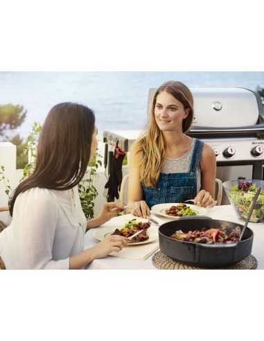 Cocotte Gourmet BBQ System Weber ricetta chili con carne