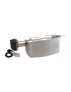 Girarrosto per Weber Q serie 100 e 1000 vista frontale su sfondo bianco