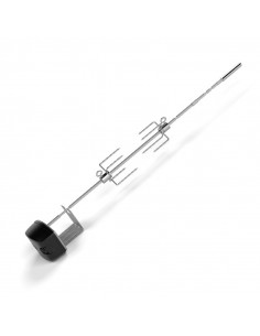 Girarrosto Weber compatibile con Genesis II a 2 e 3 bruciatori e Genesis serie 300 in primo piano