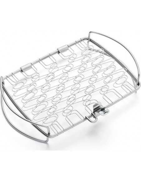 Griglia grande per il pesce Weber 46x28,4 cm su sfondo bianco