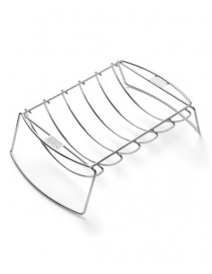 Supporto di cottura Weber per costine e arrosti lato concavo