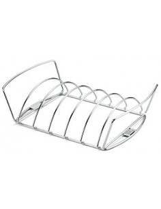 Supporto di cottura Weber per costine e arrosti lato concavo 2