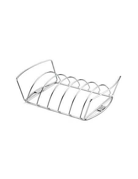 Supporto di cottura Weber per costine e arrosti in modalità supporto per costine