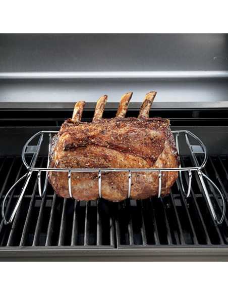 Supporto di cottura Weber per costine e arrosti con prime rib roast