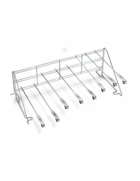 Supporto di cottura su più livelli Weber su sfondo bianco